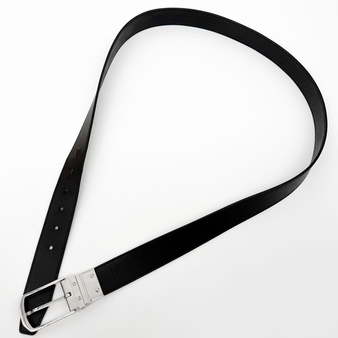 Louis Vuitton Ceinture Under Damier Infini Black Belt — view 4