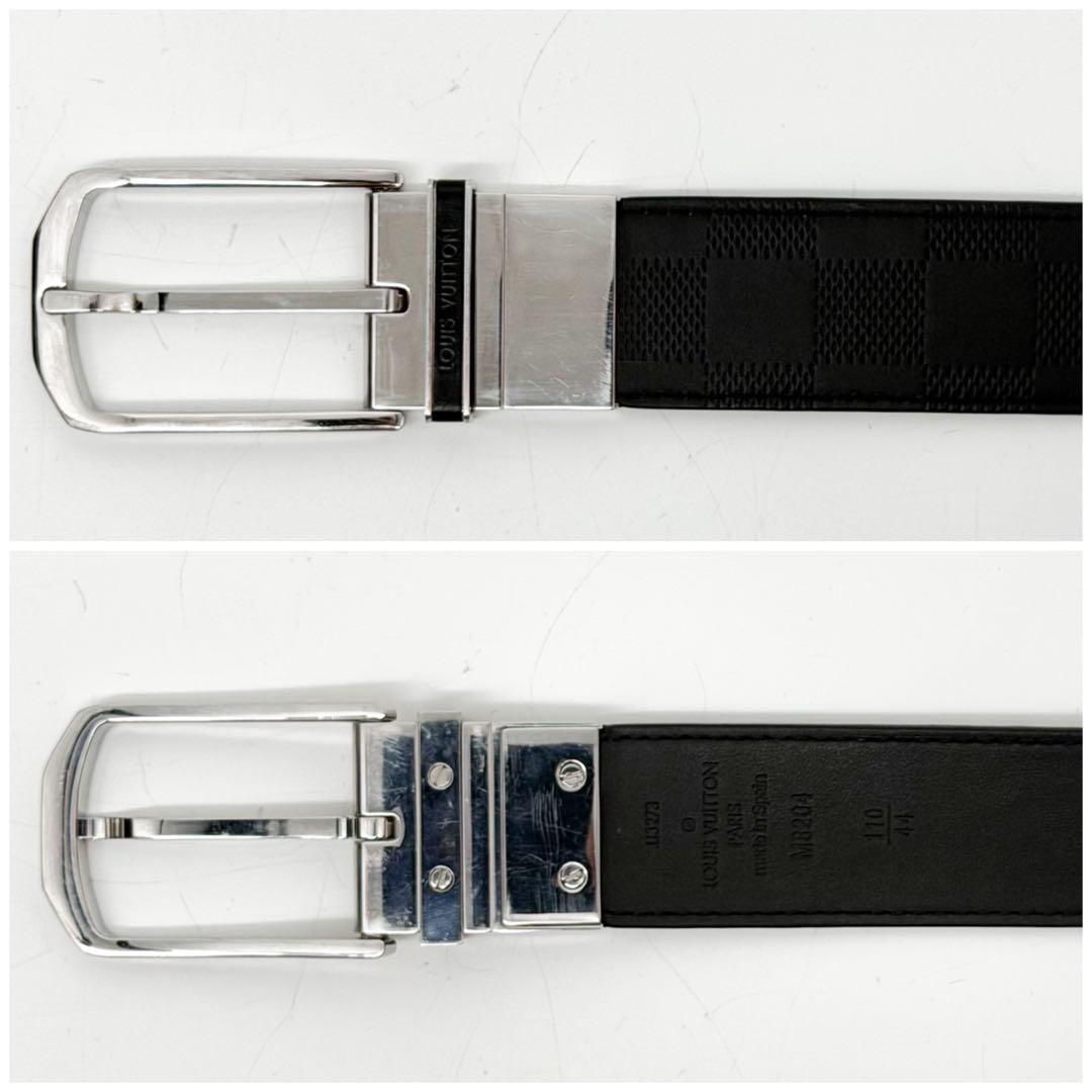 Louis Vuitton Ceinture Under Damier Infini Black Belt — view 5