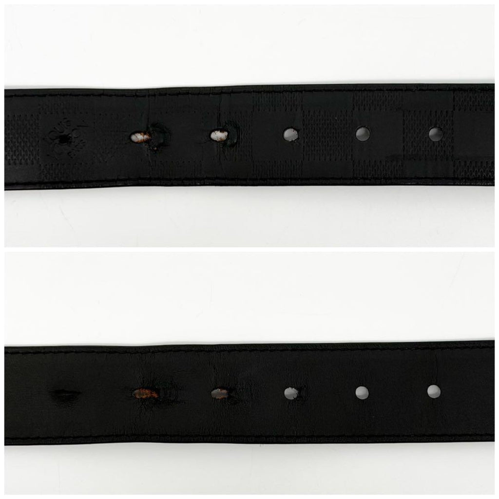 Louis Vuitton Ceinture Under Damier Infini Black Belt — view 6