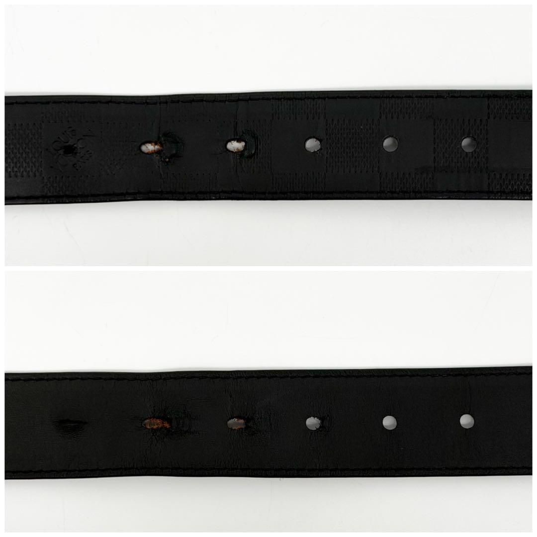 Louis Vuitton Ceinture Under Damier Infini Black Belt — view 6