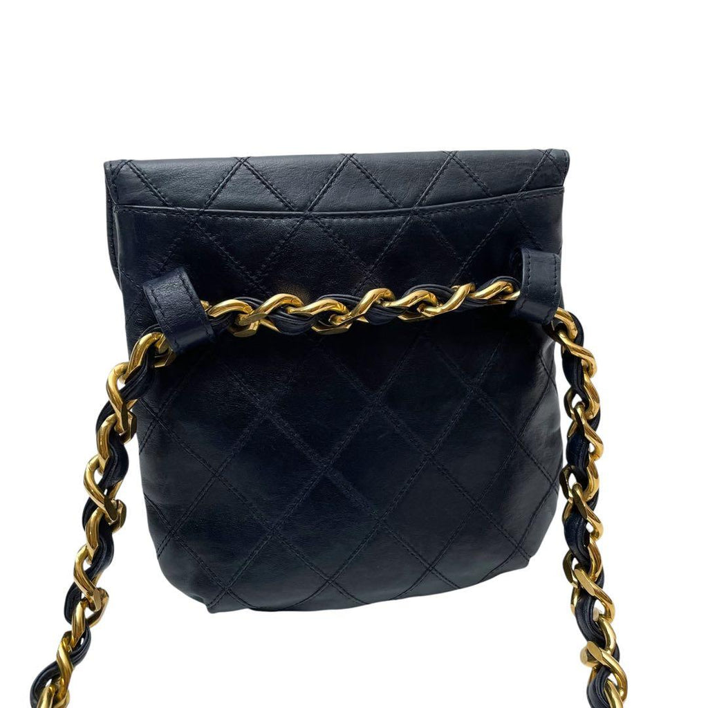 Chanel Bicolor Quilted Lambskin Waist Belt — view 2