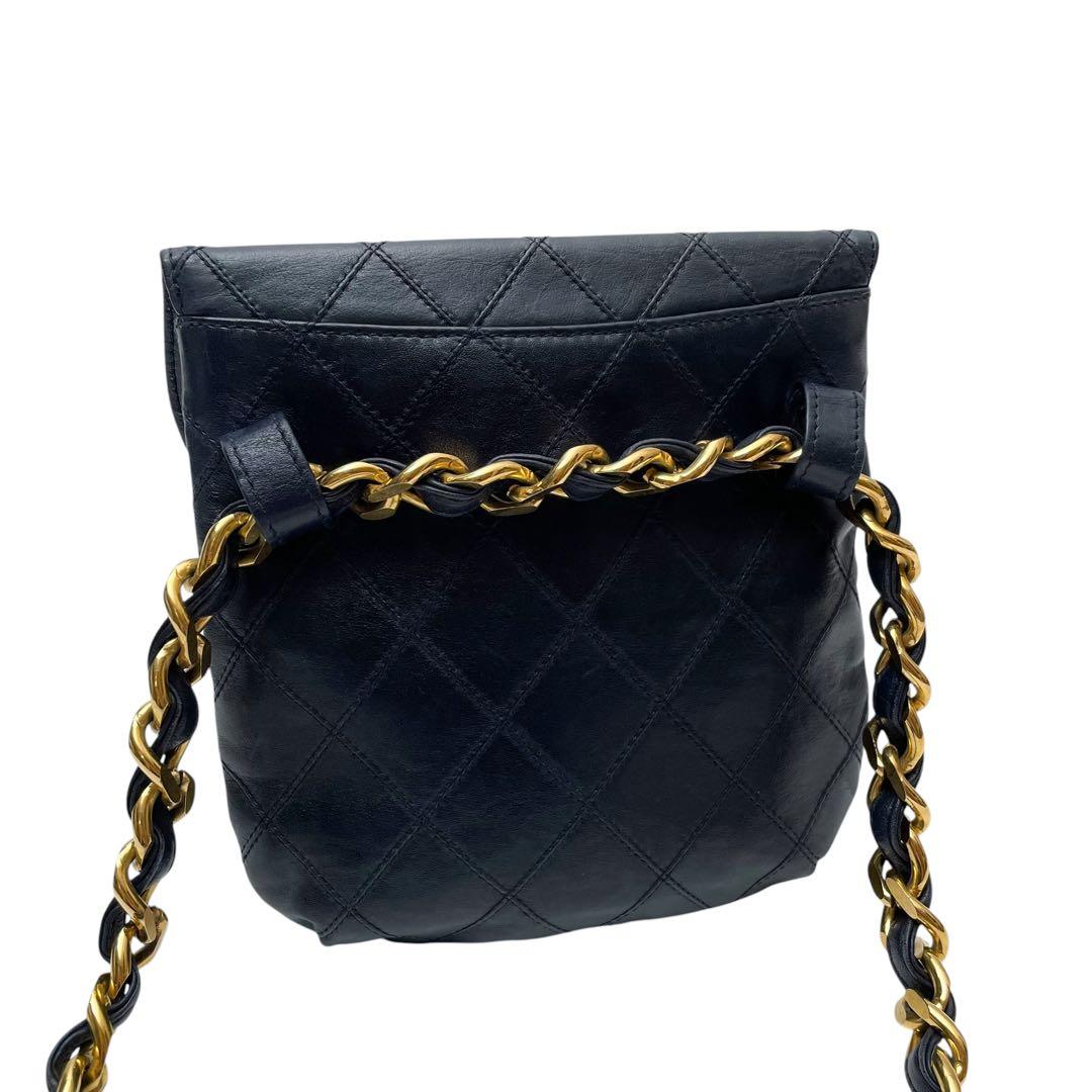 Chanel Bicolor Quilted Lambskin Waist Belt — view 2