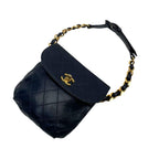 Chanel Bicolor Quilted Lambskin Waist Belt — view 3