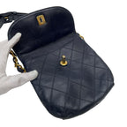 Chanel Bicolor Quilted Lambskin Waist Belt — view 7