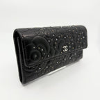 Chanel Wallet Camellia Rhinestone Flap — view 3