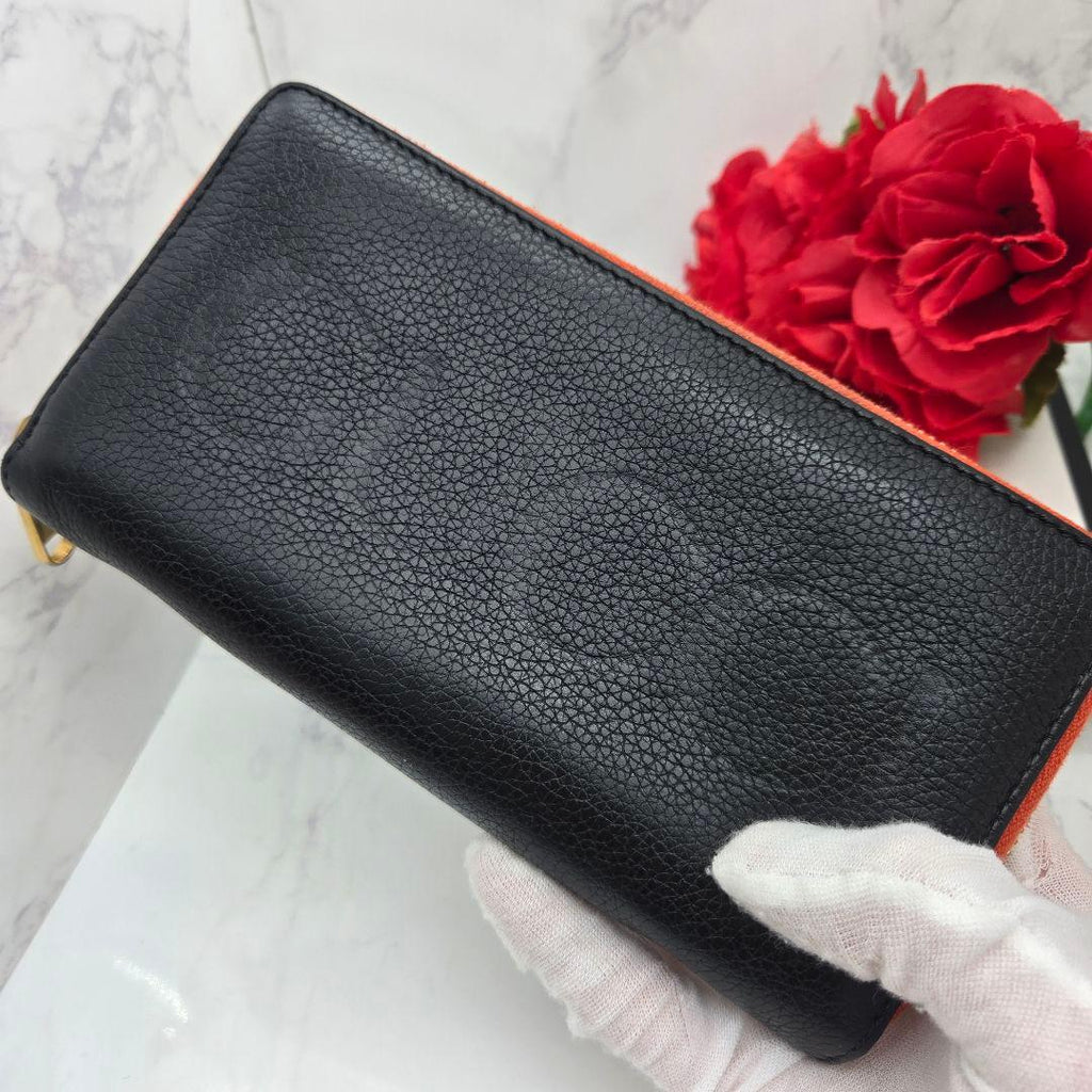 Gucci Logo Wallet Dark Orange Limited — view 3