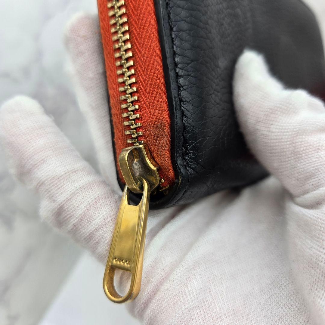 Gucci Logo Wallet Dark Orange Limited — view 4