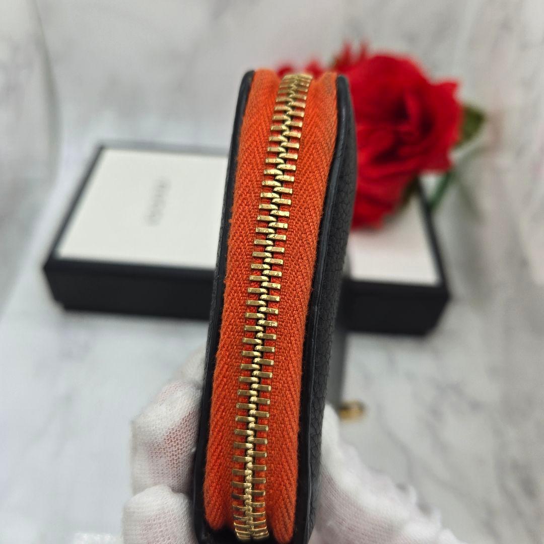Gucci Logo Wallet Dark Orange Limited — view 8