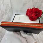 Gucci Logo Wallet Dark Orange Limited — view 9