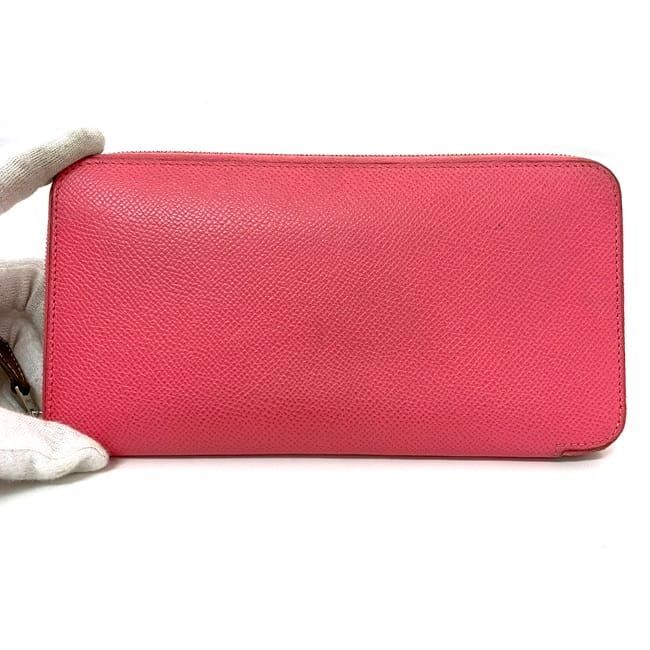 Hermes Round Zipper Long Wallet Azap Silk Quinn — view 7