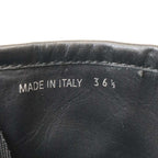Prada Rodeo Leather Technical Nylon Boots Black 36 1 2 — view 6