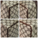 Gucci GG Sherry Line Boston Bag Hand Brown — view 9