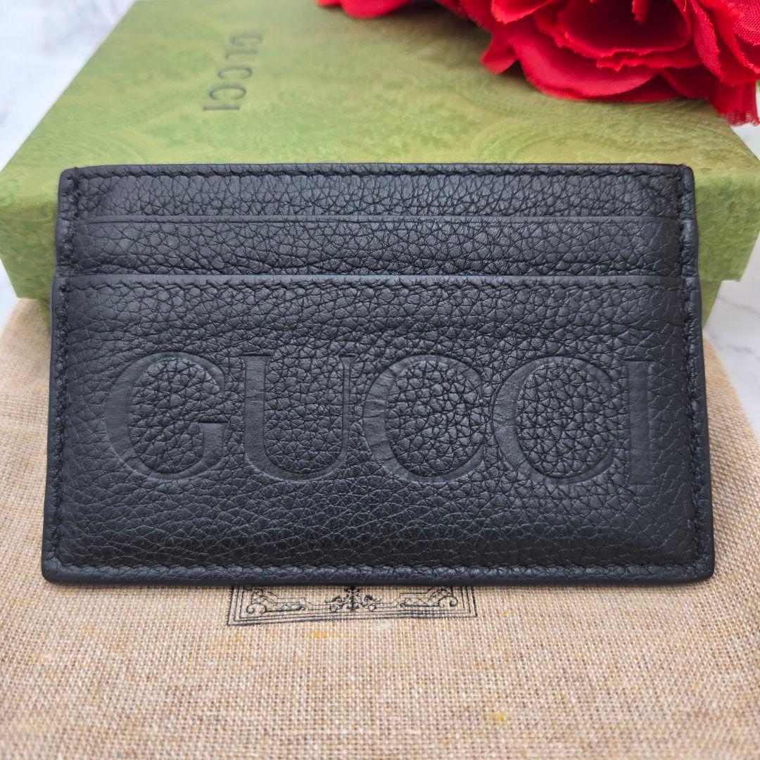 Gucci Logo Card Case Black