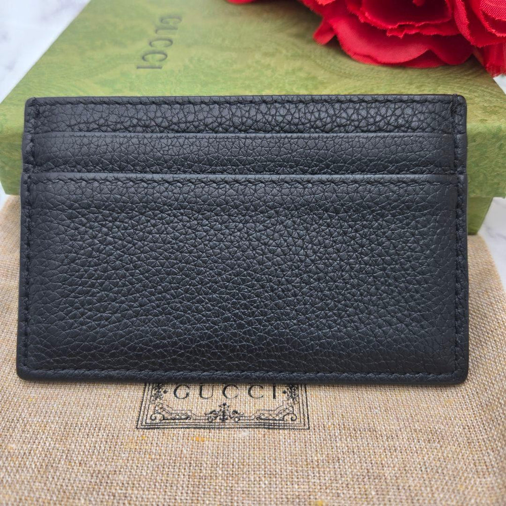 Gucci Logo Card Case Black — view 2