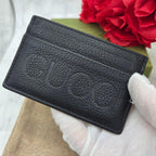 Gucci Logo Card Case Black — view 3