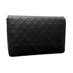Chanel Quilted Lambskin CC Logo Chain Shoulder Bag Black — view 2