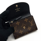 Louis Vuitton Porte-Monnaie Rosalie Monogram Reverse Bifold Wallet Brown — view 2