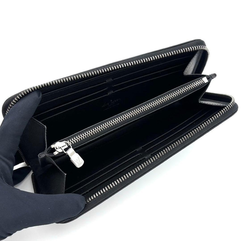 Louis Vuitton Monogram Eclipse Zippy Horizontal Wallet — view 3