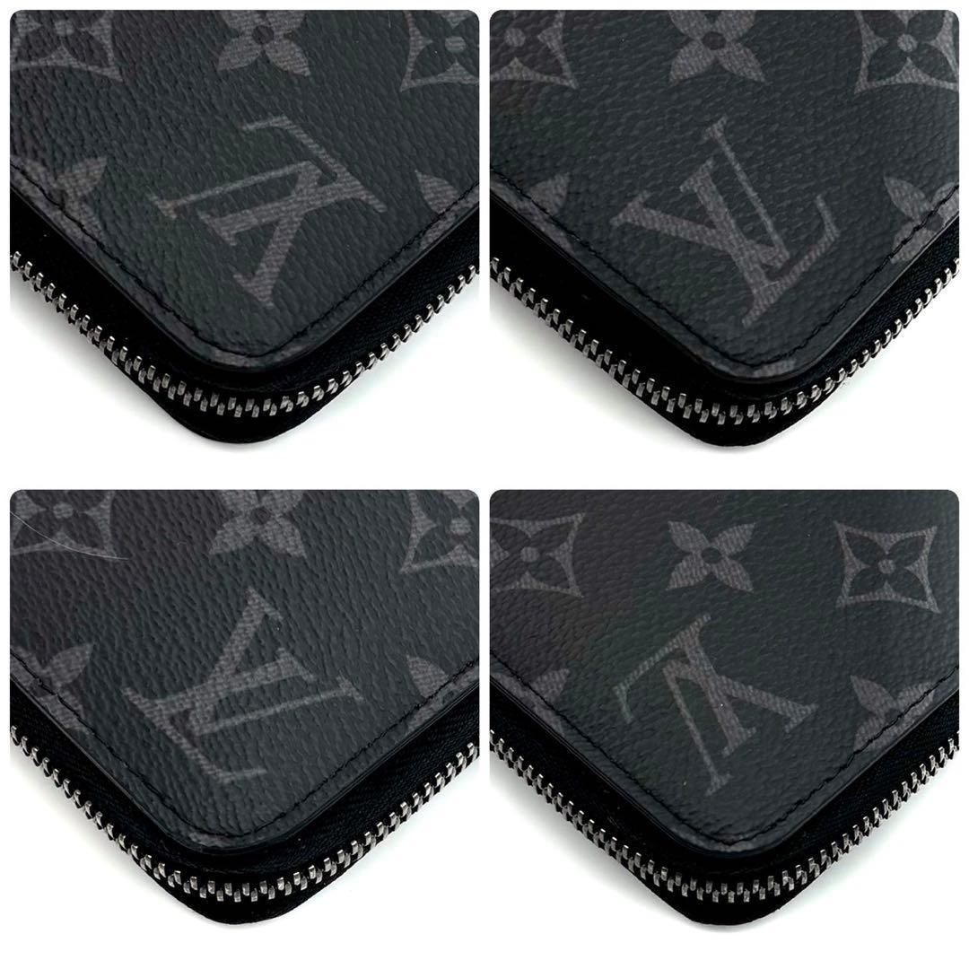 Louis Vuitton Monogram Eclipse Zippy Horizontal Wallet — view 9