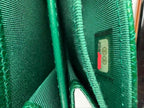 Chanel Emerald Green Metallic Caviar Leather Card Case — view 7