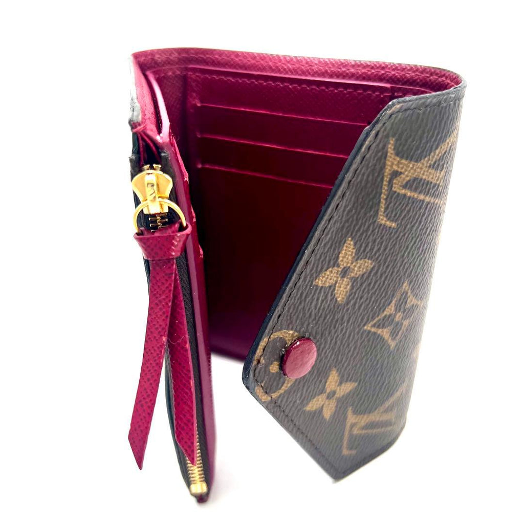 Louis Vuitton Monogram Portefeuille Victorine Fuchsia Wallet — view 2