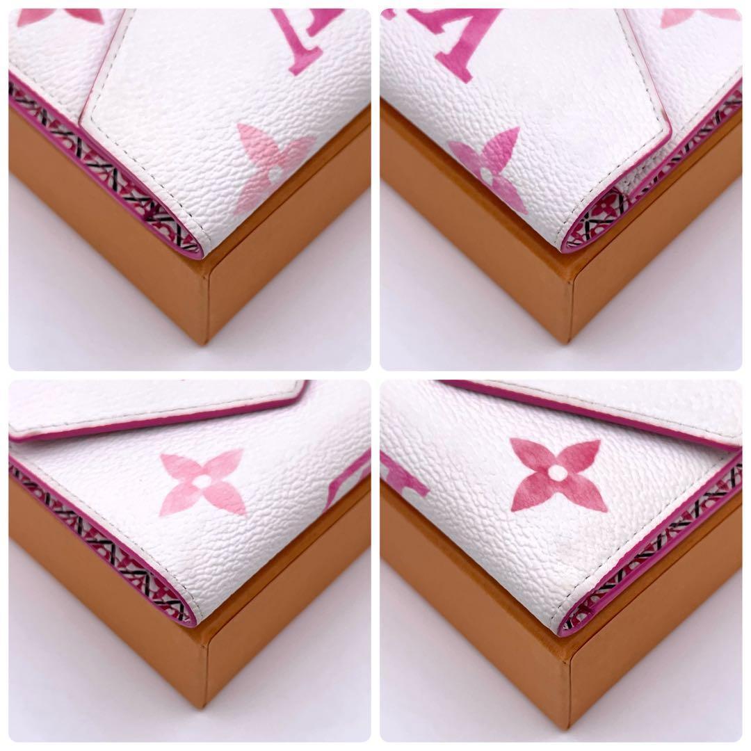 Louis Vuitton Monogram by the Pool Victorine Trifold Wallet White — view 7
