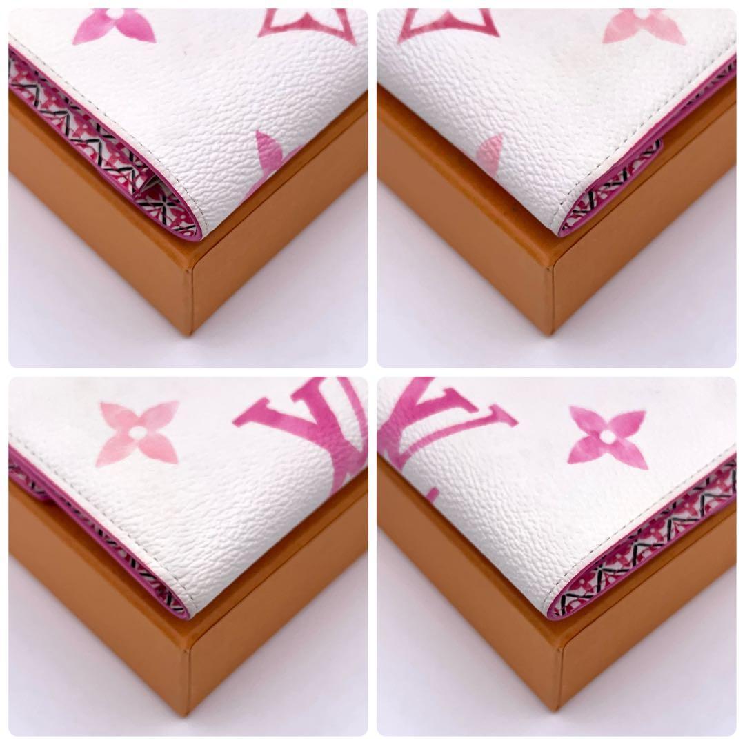 Louis Vuitton Monogram by the Pool Victorine Trifold Wallet White — view 8