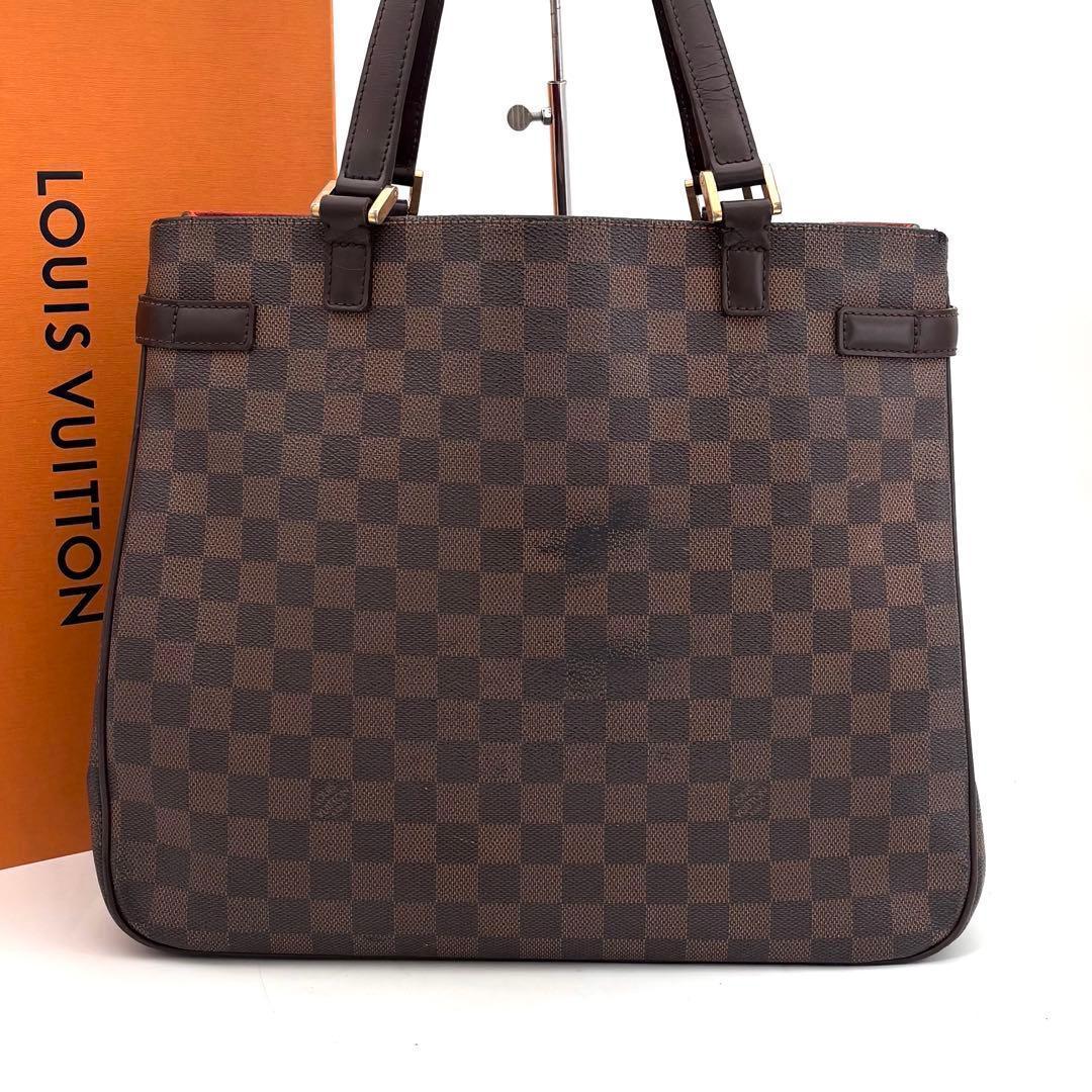 Louis Vuitton Damier Ebene Uzes Tote Brown Handbag — view 2