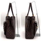 Louis Vuitton Damier Ebene Uzes Tote Brown Handbag — view 5