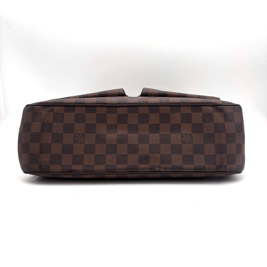 Louis Vuitton Damier Ebene Uzes Tote Brown Handbag — view 6