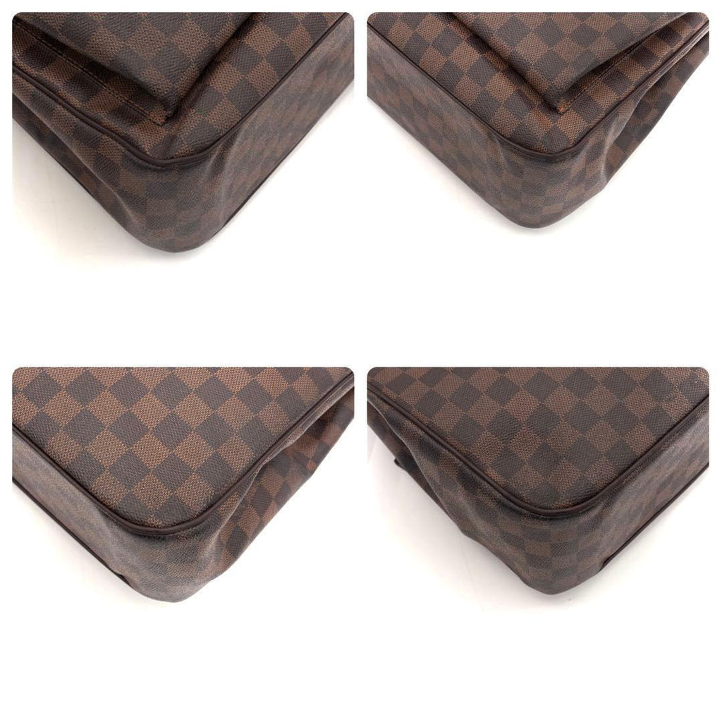 Louis Vuitton Damier Ebene Uzes Tote Brown Handbag — view 7