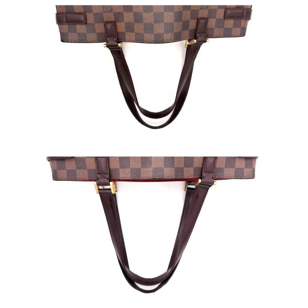 Louis Vuitton Damier Ebene Uzes Tote Brown Handbag — view 8