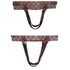 Louis Vuitton Damier Ebene Uzes Tote Brown Handbag — view 8