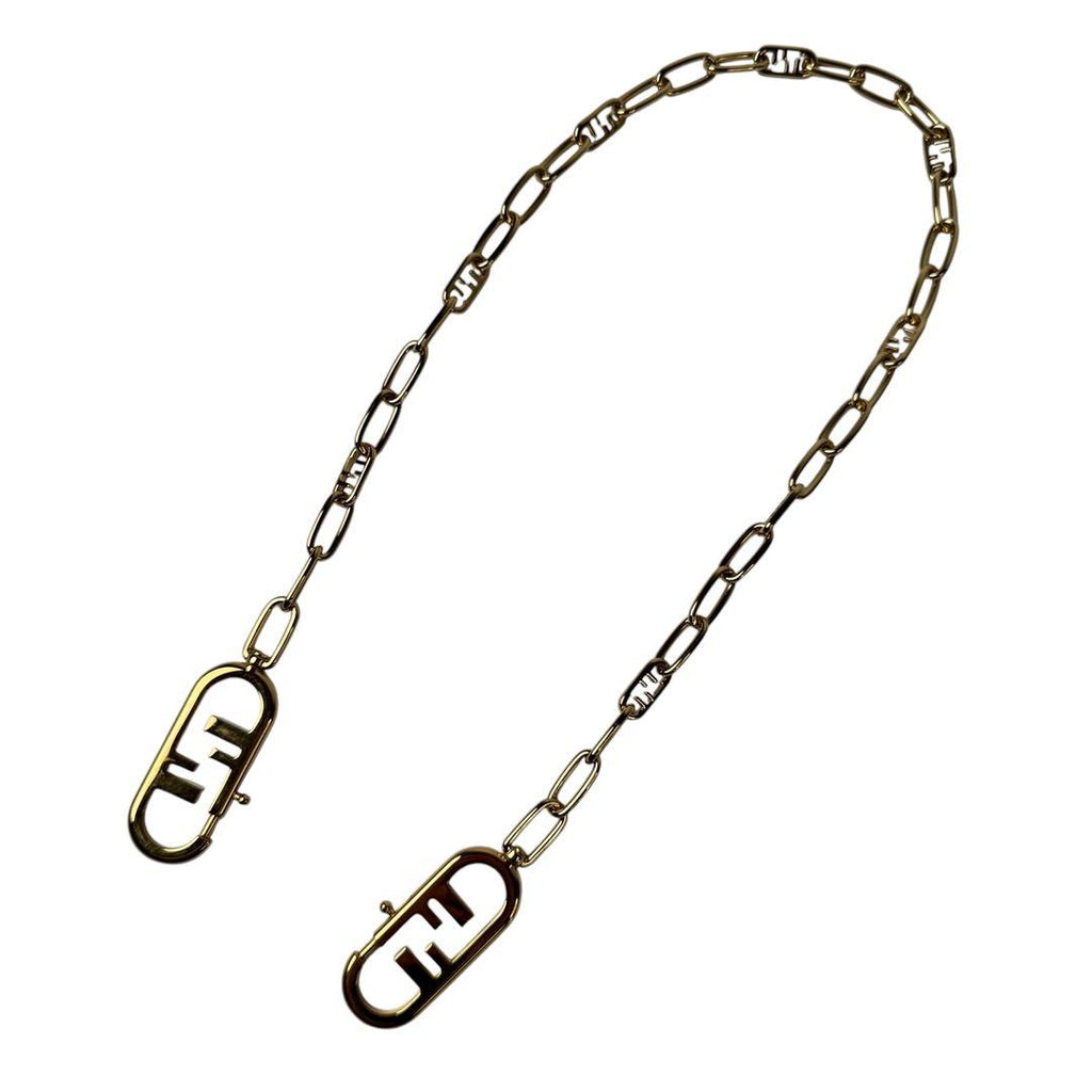 Fendi Strap You Orcock Gold Metal Chain