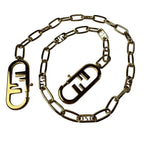 Fendi Strap You Orcock Gold Metal Chain — view 2