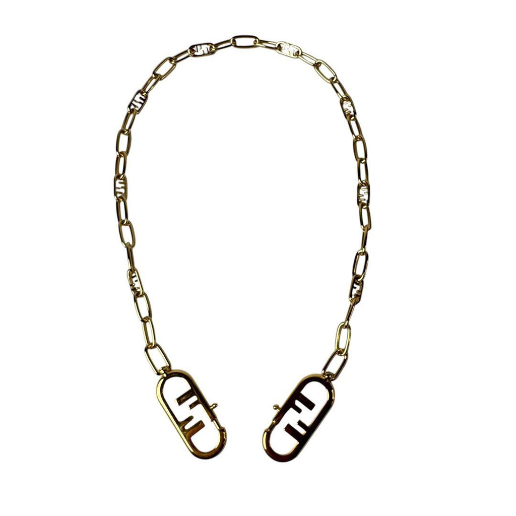 Fendi Strap You Orcock Gold Metal Chain — view 3