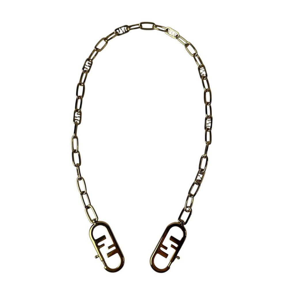 Fendi Strap You Orcock Gold Metal Chain — view 4