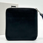 Loewe Limited Anagram Round Compact Wallet Leather Slim — view 3