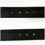Gucci Guccissima Belt Leather Vintage Black — view 5