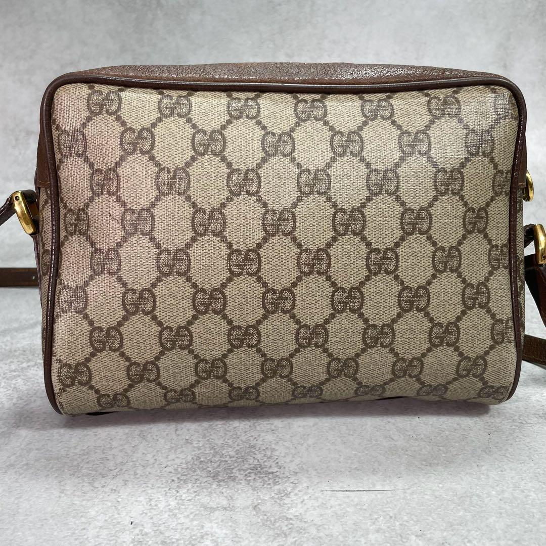 Gucci GG Sherry Line Shoulder Bag Brown Logo — view 3