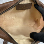 Gucci GG Sherry Line Shoulder Bag Brown Logo — view 5
