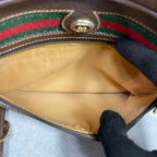Gucci GG Sherry Line Shoulder Bag Brown Logo — view 6