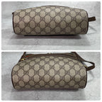 Gucci GG Sherry Line Shoulder Bag Brown Logo — view 8