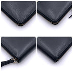 Gucci Box Garden Wallet Cherry Black Leather Zip Around — view 6