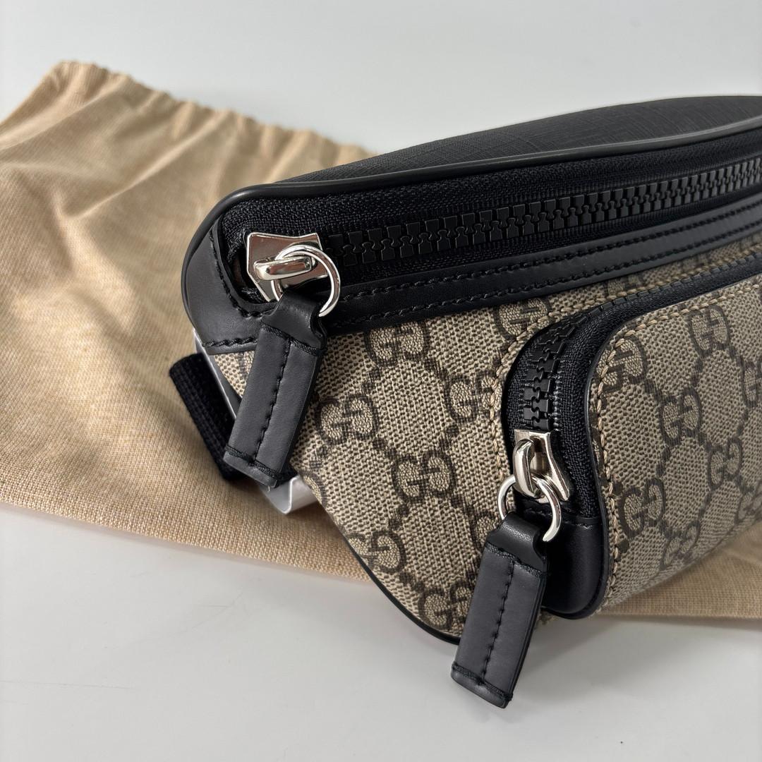 Gucci GG Supreme Leather Belt Bag — view 6