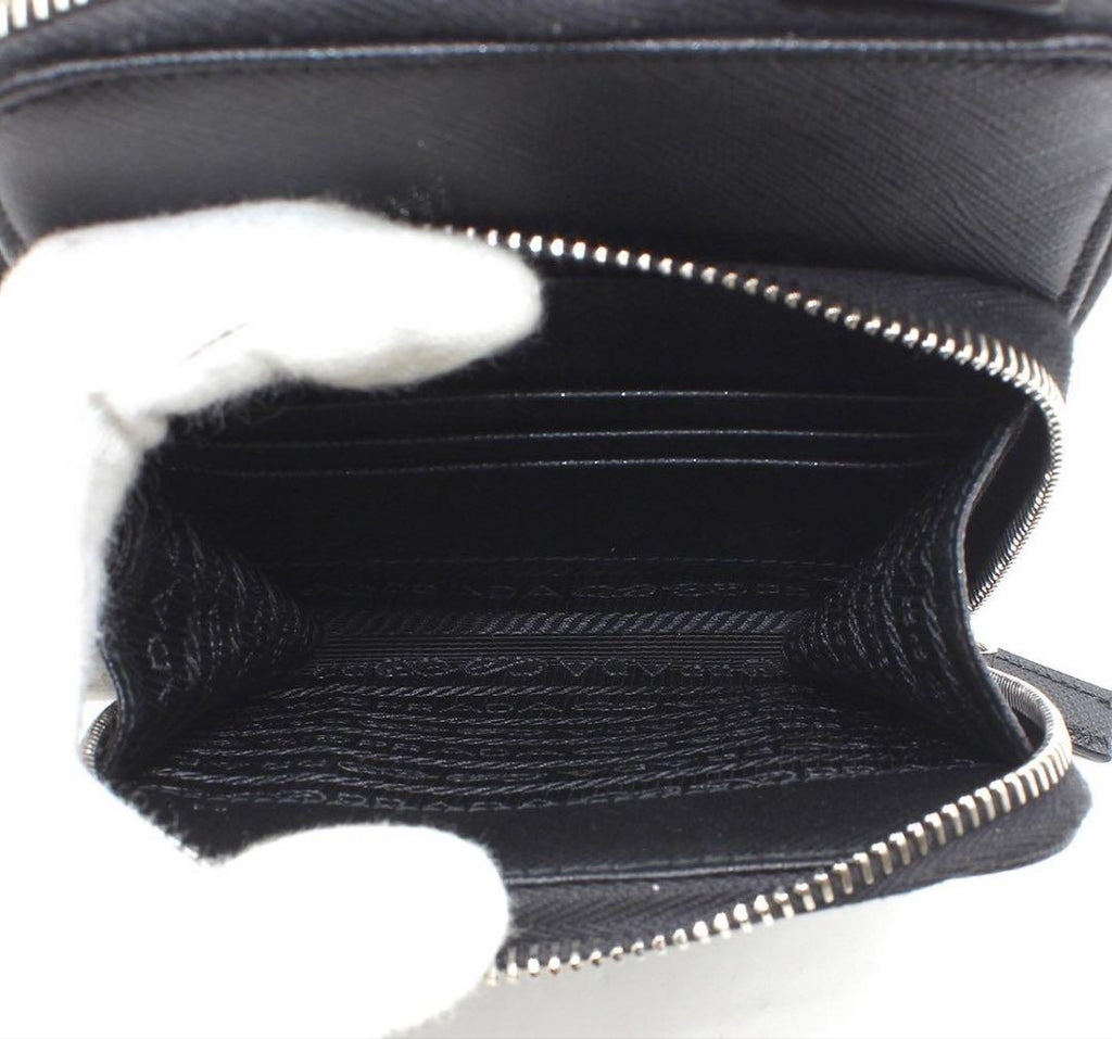 Prada Saffiano Smartphone Shoulder Phone Pouch Pochette — view 9