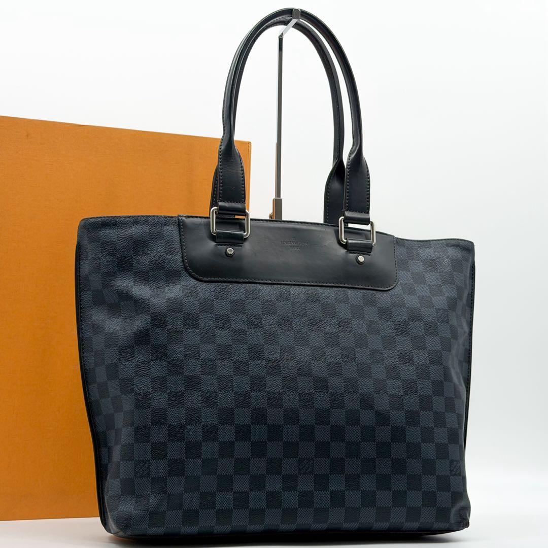 Louis Vuitton Cabas Voyage Damier Cobalt Tote Bag Business