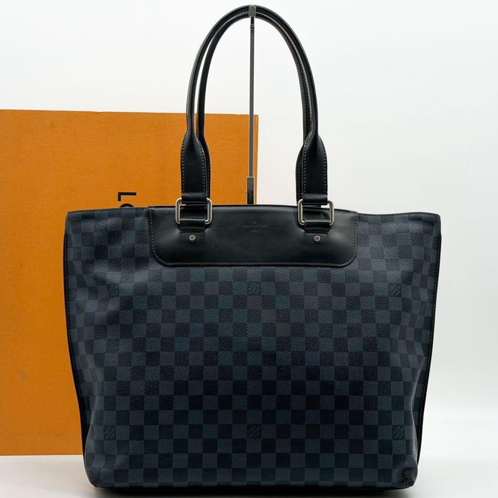 Louis Vuitton Cabas Voyage Damier Cobalt Tote Bag Business — view 2