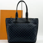 Louis Vuitton Cabas Voyage Damier Cobalt Tote Bag Business — view 3