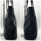 Louis Vuitton Cabas Voyage Damier Cobalt Tote Bag Business — view 5